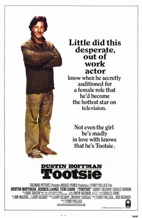 Framed Tootsie Dustin Hoffman Print