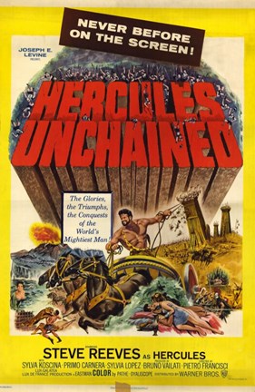 Framed Hercules Unchained Print