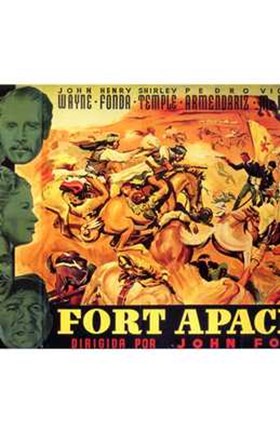 Framed Fort Apache Print