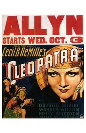 Framed Cleopatra Allyn Print