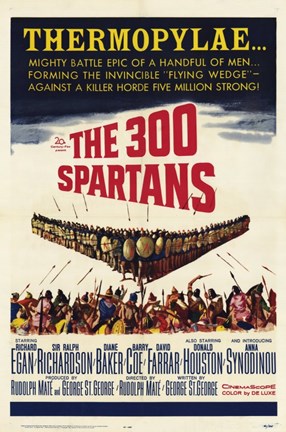 Framed 300 Spartans Print