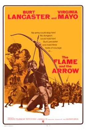 Framed Flame and the Arrow Print