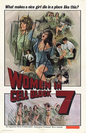 Framed Women in Cell Block 7 Print
