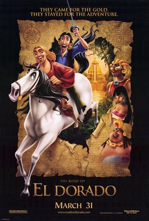 Framed Road to El Dorado Print