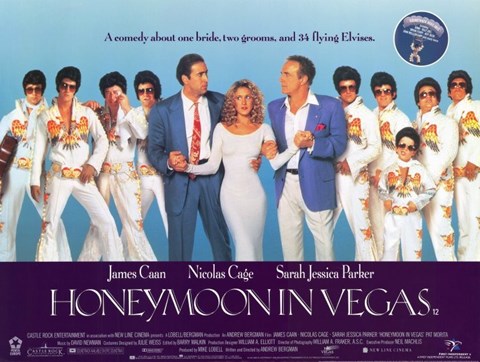 Framed Honeymoon in Vegas Print