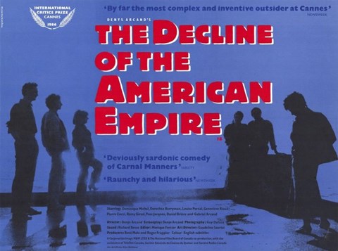 Framed Decline of the American Empire Print