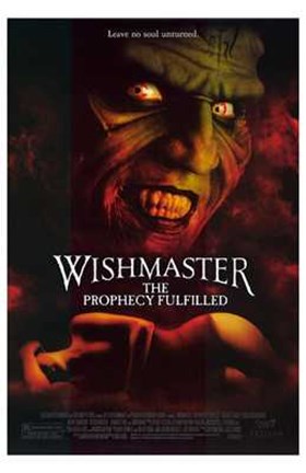 Framed Wishmaster 4: the Prophecy Fulfilled Print