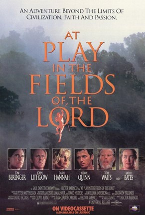 Framed At Play in the Fields of the Lord Print