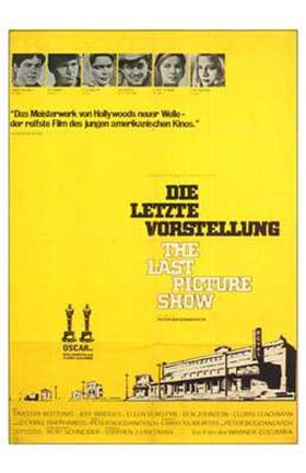 Framed Last Picture Show German Print