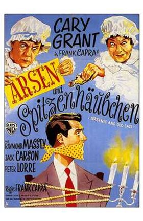 Framed Arsenic and Old Lace Print