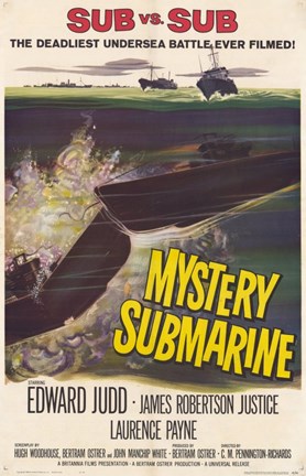 Framed Mystery Submarine Print