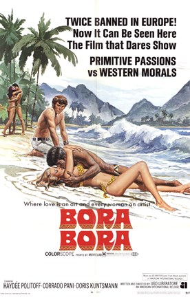 Framed Bora Bora Print