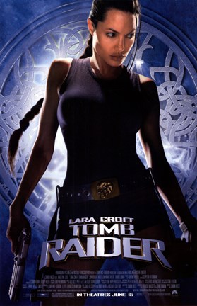 Framed Lara Croft: Tomb Raider Print