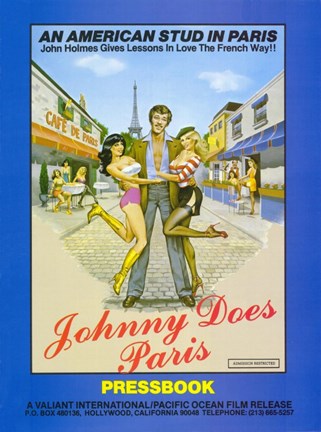 Framed Johnny Does Paris Print