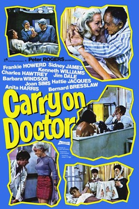 Framed Carry on Doctor Scenes Print