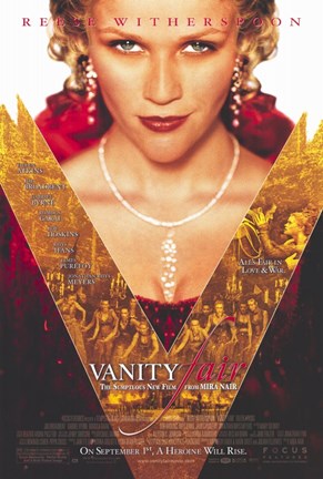 Framed Vanity Fair movie poster Print