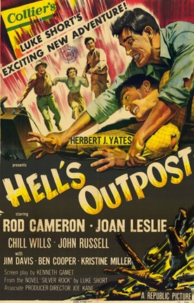 Framed Hell&#39;s Outpost Print