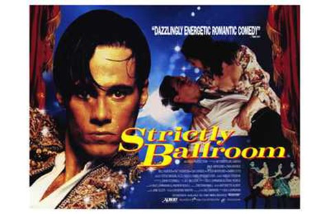 Framed Strictly Ballroom Romantic Comedy Print