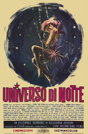 Framed Universo Di Notte Print