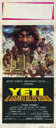 Framed Yeti: the Giant of the 20Th Century Print