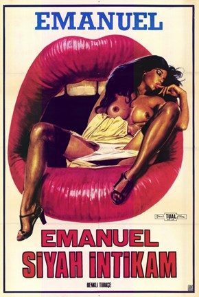 Framed Black Emanuelle Print