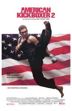 Framed American Kickboxer 2 Print