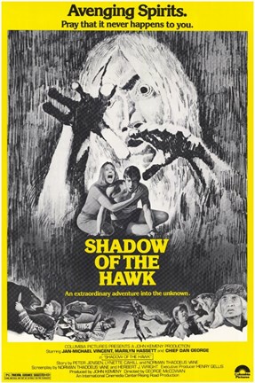 Framed Shadow of the Hawk Print
