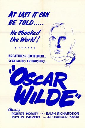 Framed Oscar Wilde Print