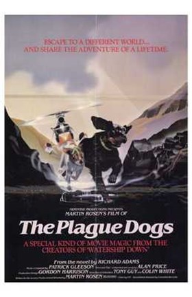 Framed Plague Dogs Print
