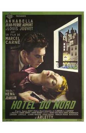 Framed Hotel Du Nord Print