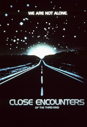 Framed Close Encounters of the Third Kind We are Not Alone. Print