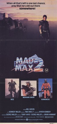 Framed Road Warrior Mad Max 2 Print
