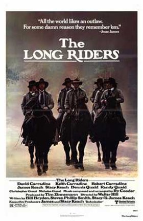 Framed Long Riders - Three horses Print