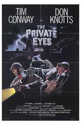 Framed Private Eyes Print