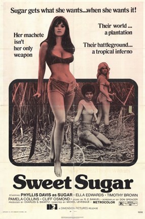 Framed Sweet Sugar, c.1972 Print