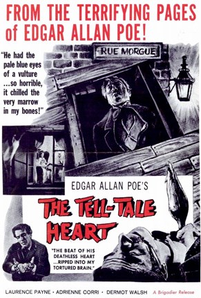 Framed Tell Tale Heart Print