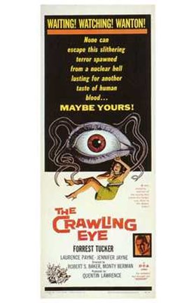 Framed Crawling Eye Print