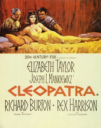 Framed Cleopatra, c.1963 - couple Print