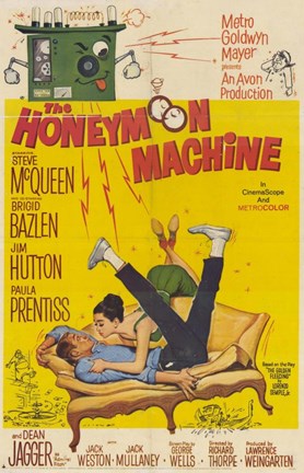 Framed Honeymoon Machine Print