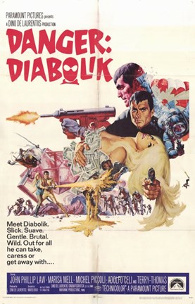 Framed Danger: Diabolik John Law Print