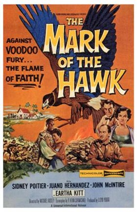 Framed Mark of the Hawk Print