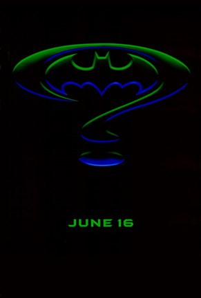 Batman Forever Logo Poster by Unknown at 