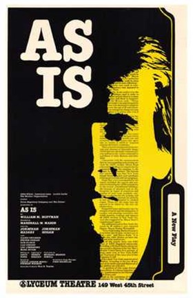 Framed as is (Broadway Play) Print