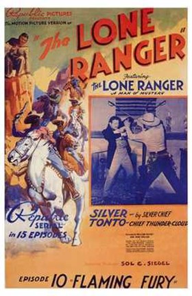 Framed Lone Ranger - Episode 10 Print