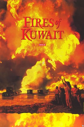 Framed Fires of Kuwait (Imax) Print