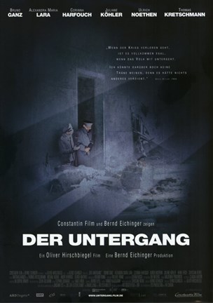 Framed Downfall Movie German Print