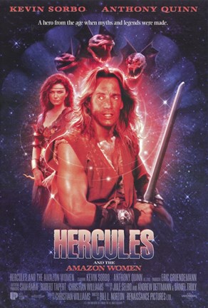 Framed Hercules and the Amazon Women (Tv) Print