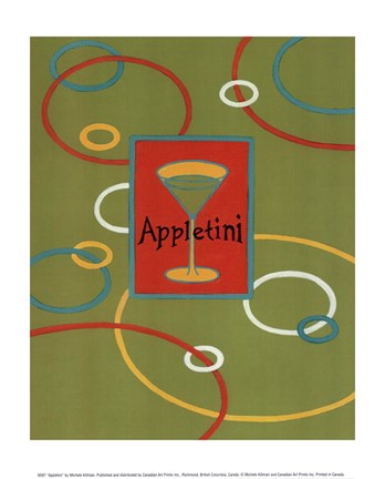 Framed Appletini Print