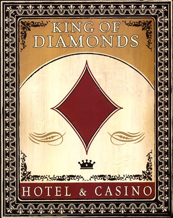 Framed Hotel &amp; Casino Print