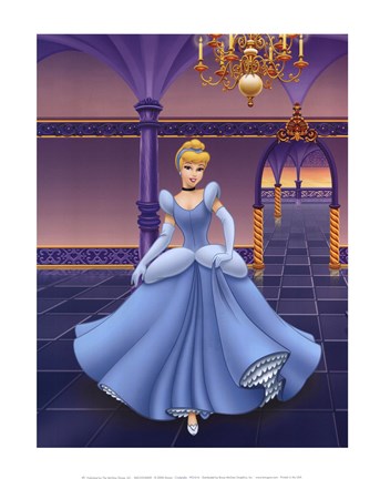 Framed Cinderella Print